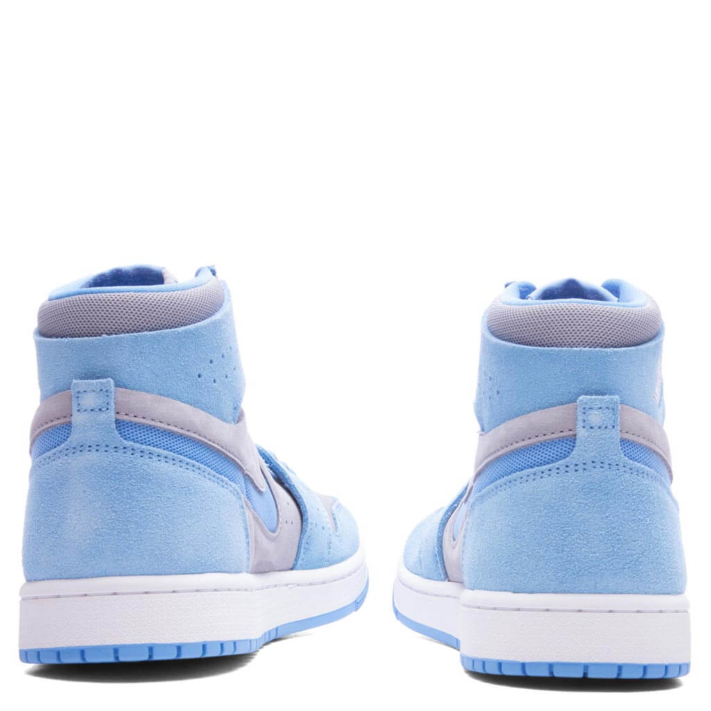 Air Jordan 1 Zoom Comfort 2 - Cement Grey/White/University Blue - Image 4