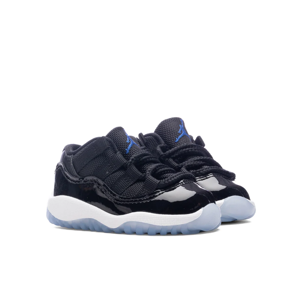 Air Jordan 11 Retro Low (TD) 'Space Jam' - Black/Varsity Royal/White - Image 2