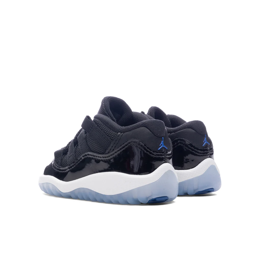 Air Jordan 11 Retro Low (TD) 'Space Jam' - Black/Varsity Royal/White - Image 3