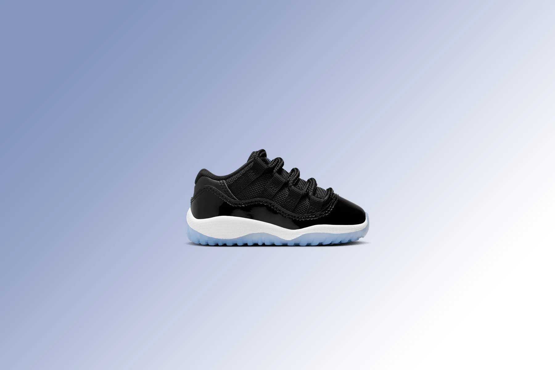 Air Jordan 11 Retro Low (TD) 'Space Jam' - Black/Varsity Royal/White - Image 5