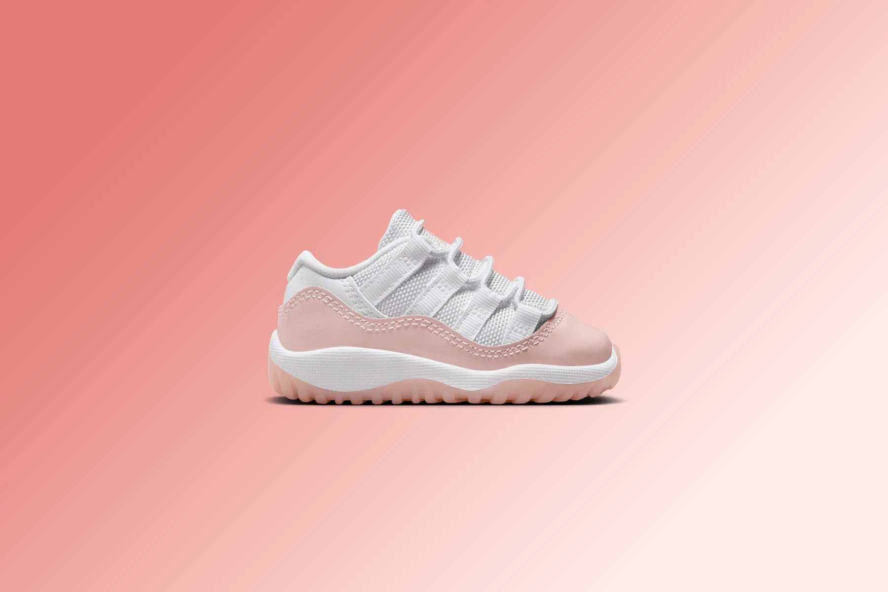 Air Jordan 11 Retro (PS) - White/Legend Pink - Image 5