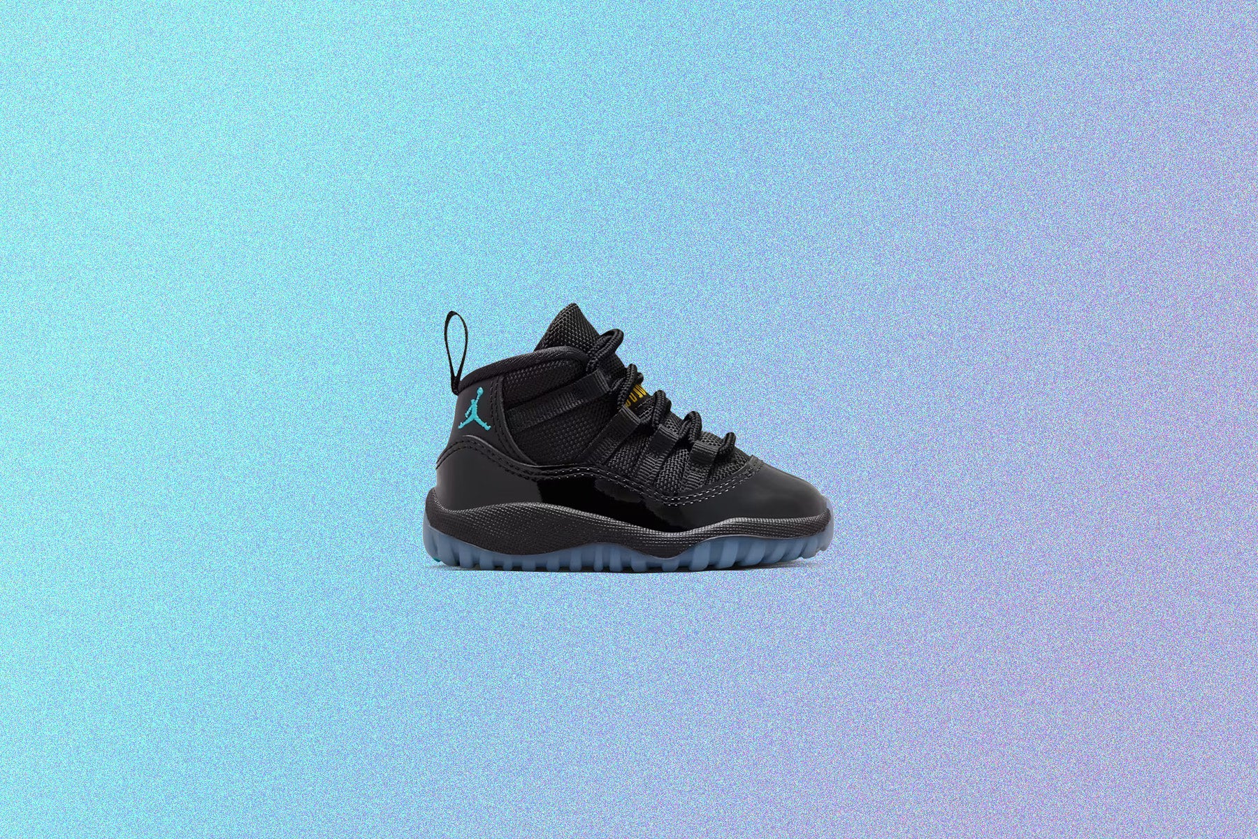 Air Jordan 11 Retro 'Gamma' (TD) - Black/Gamma Blue/Varsity Maize - Image 5