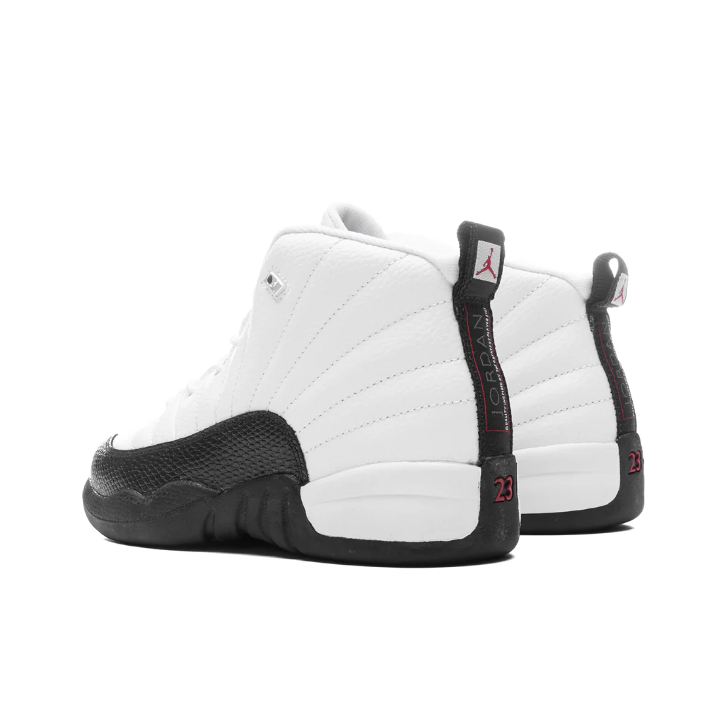 Air Jordan 12 Retro (PS) - White/Gym Red/Black - Image 3
