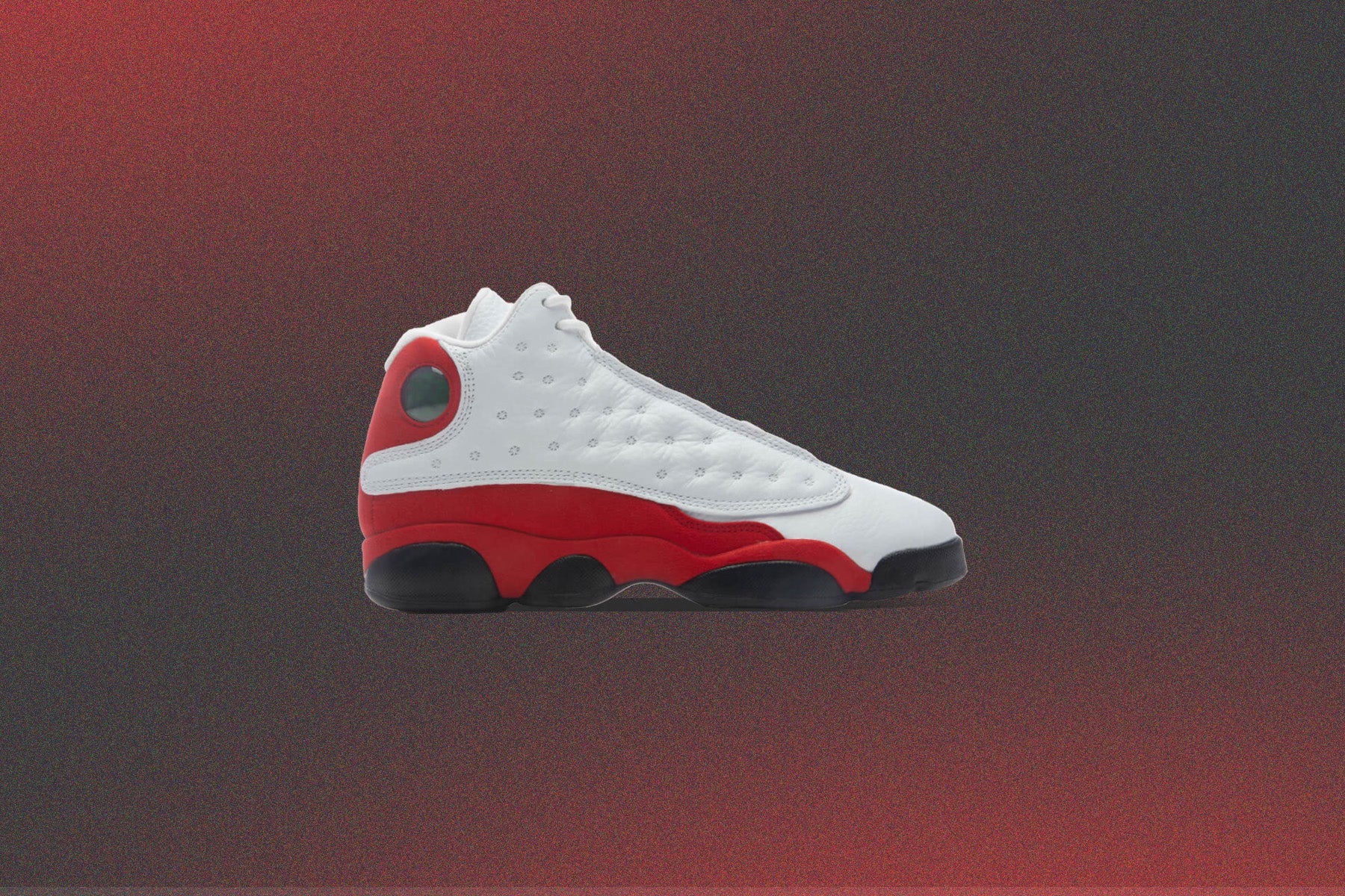 Air Jordan 13 Retro OG 'True Red' (GS) - White/Black/True Red - Image 5