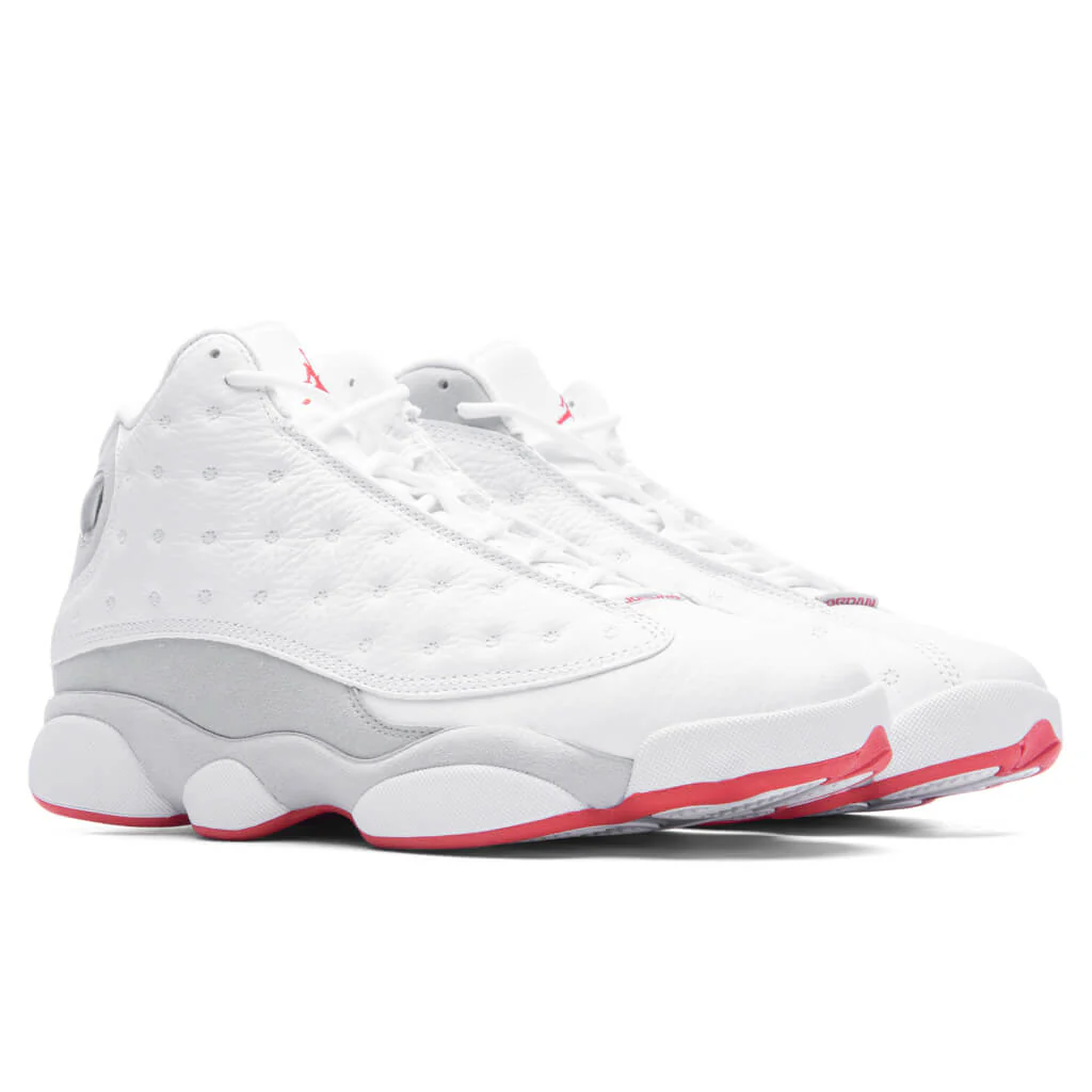 Air Jordan 13 Retro - White/True Red/Wolf Grey - Image 2