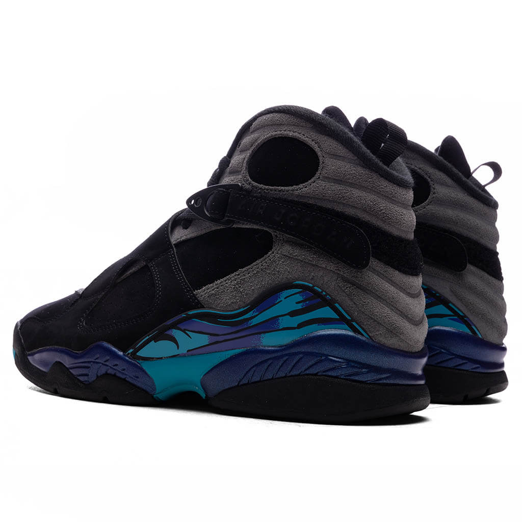 Air Jordan 8 Retro 'Aqua' - Black/Multi Color - Image 3