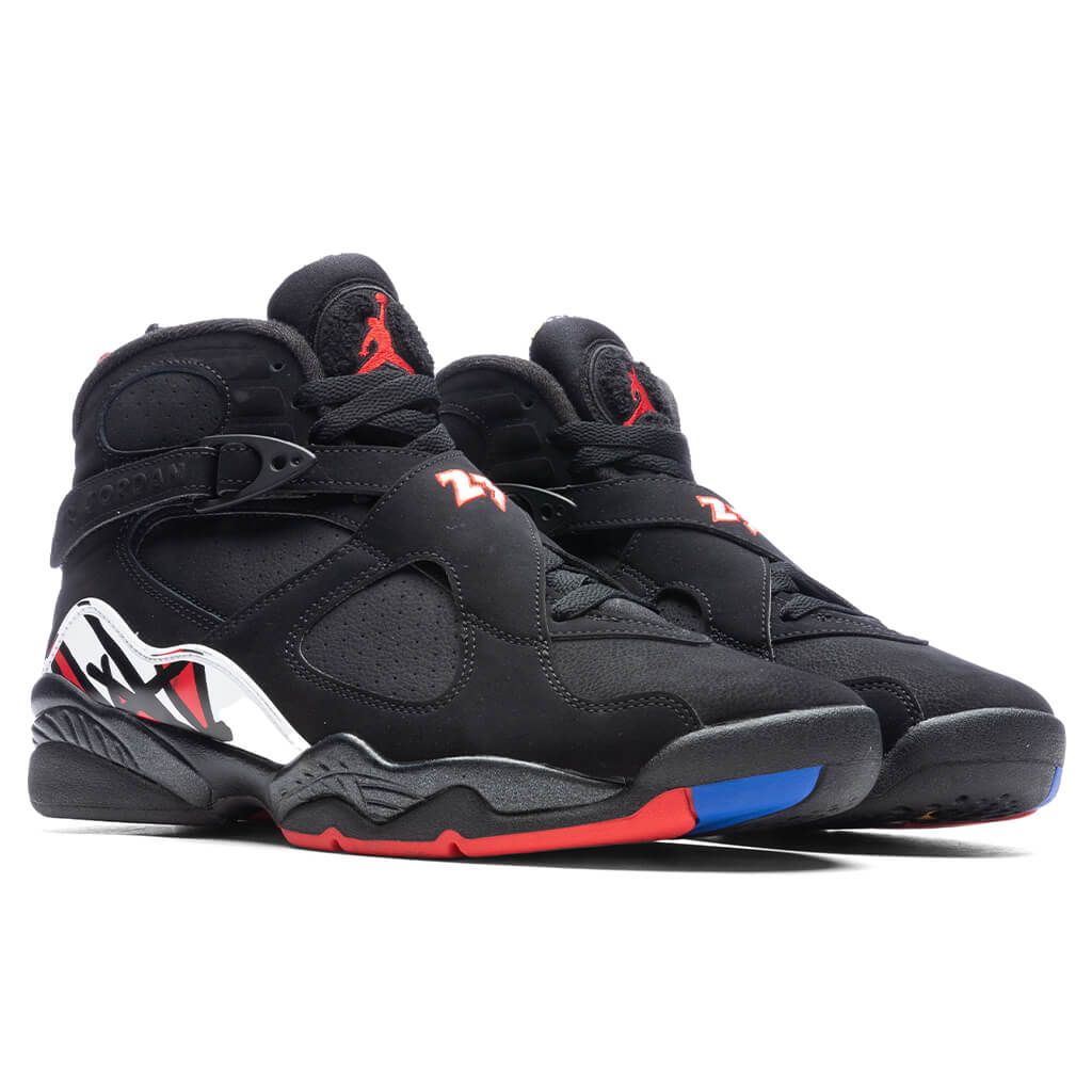 Air Jordan 8 Retro Playoffs - Black/True Red - Image 2