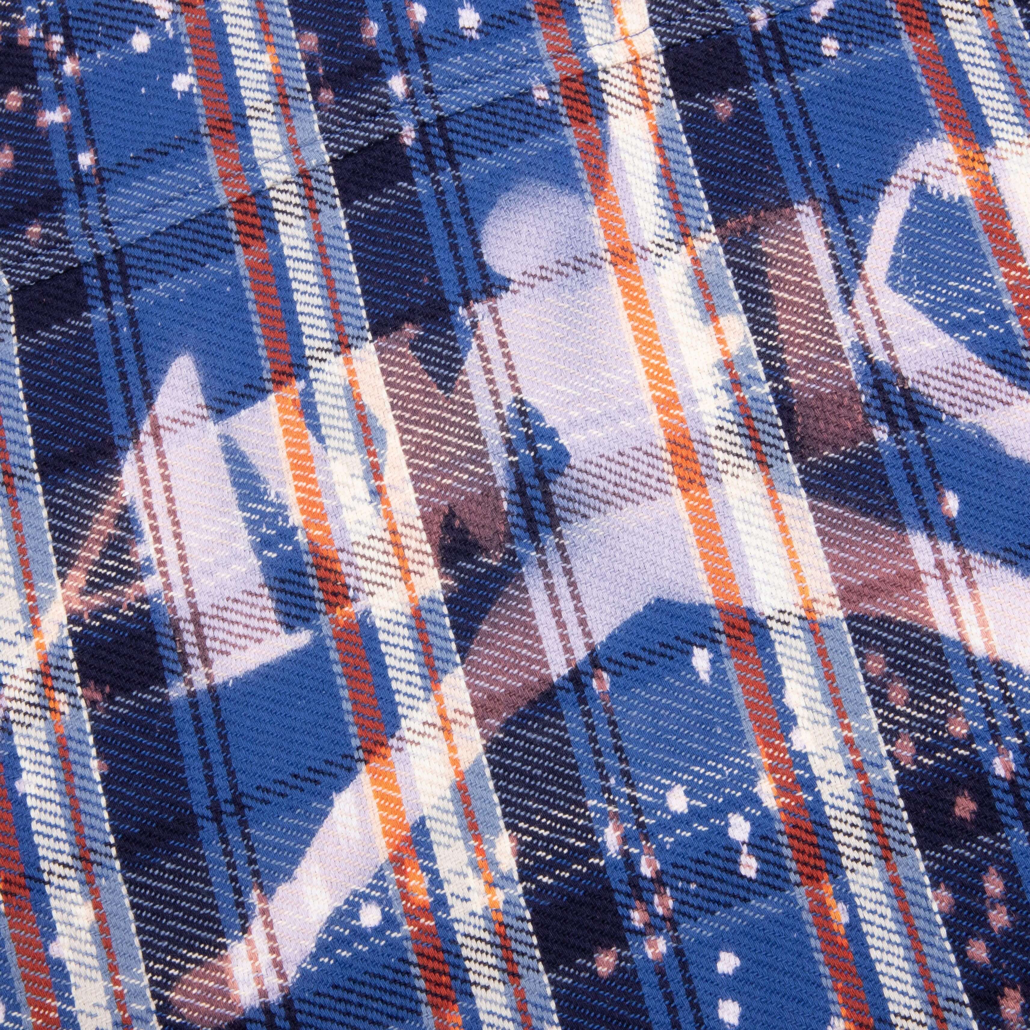Awake NY x Jordan Flannel - Blackened Blue/Boarder Blue/Sail - Image 6