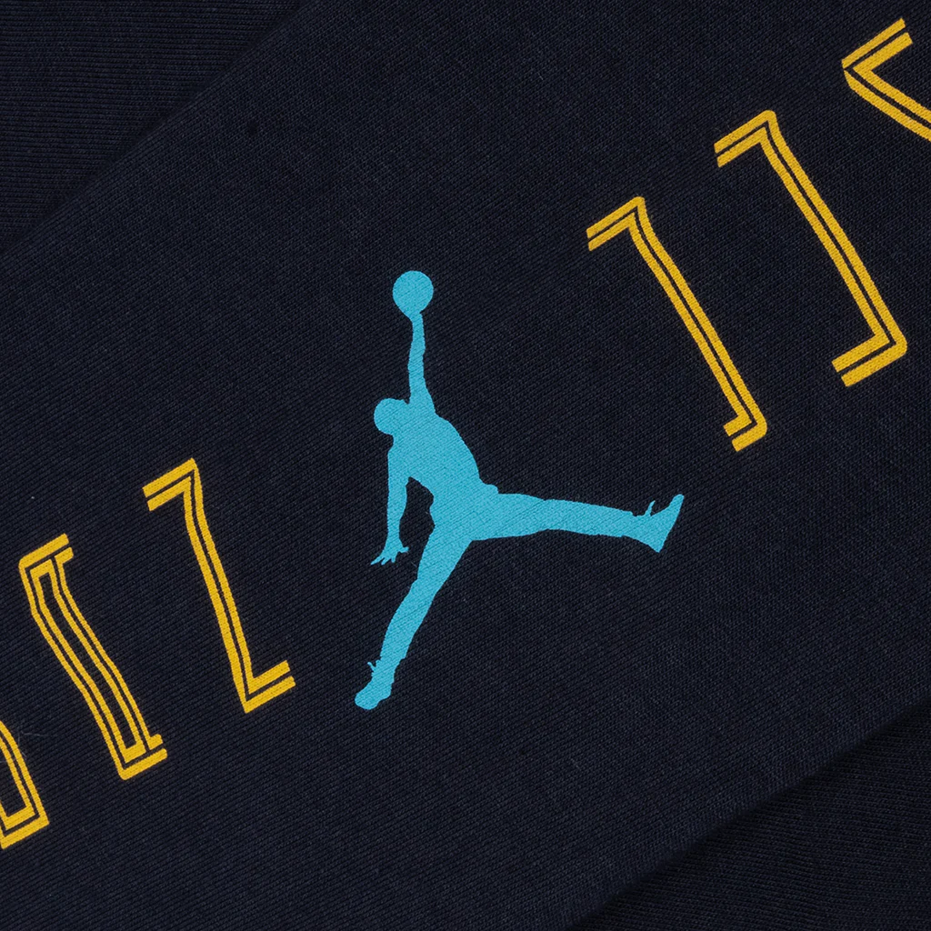 Brooklyn AJ11 Graphic L/S Tee - Black - Image 4