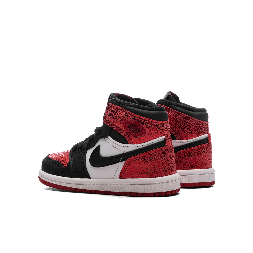Air Jordan 1 Retro High OG 'Ruby' (TD) - Varsity Red/Black/White - Image 3