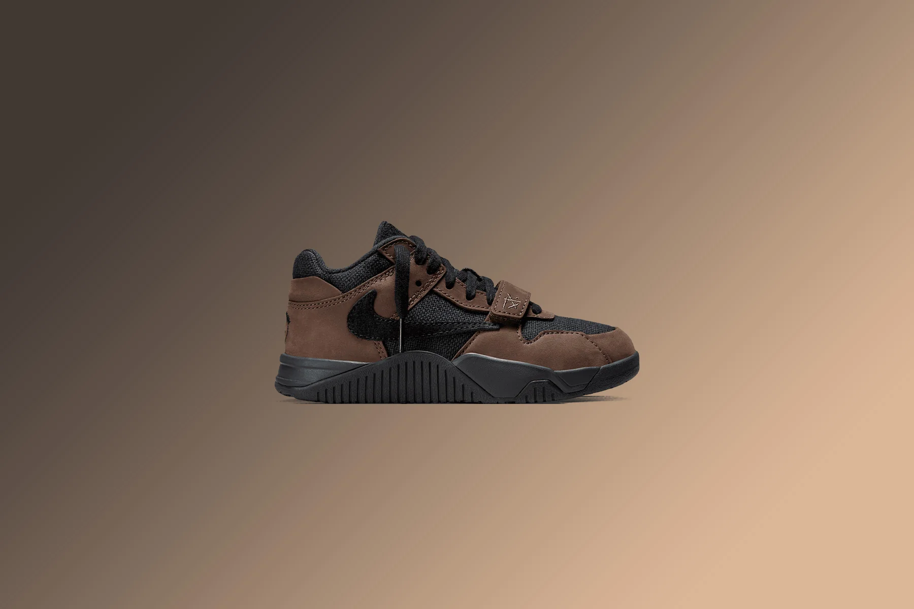 Air Jordan x Travis Scott CJ1 T-Rexx (PS) - Dark Mocha/Black/Sail - Image 5