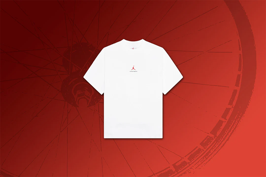 Jordan x Nigel Sylvester Bike Tee - White - Image 5