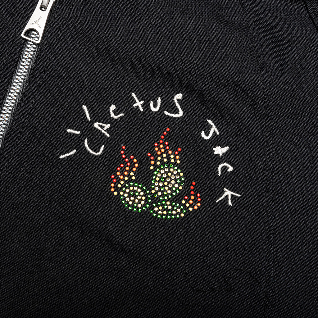 Jordan x Travis Scott Woven Jacket - Black - Image 3