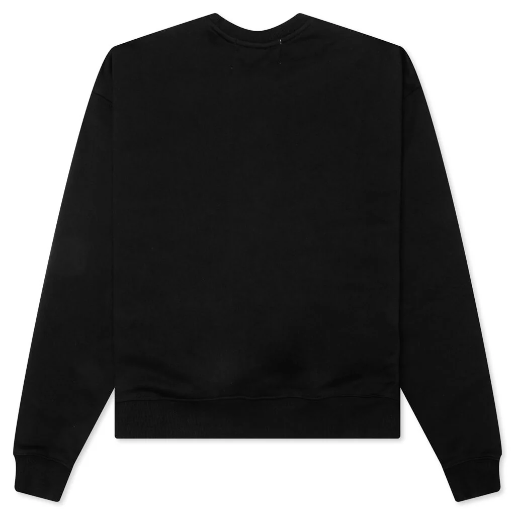 Anxiety Airbrush Crew Neck - Black - Image 2