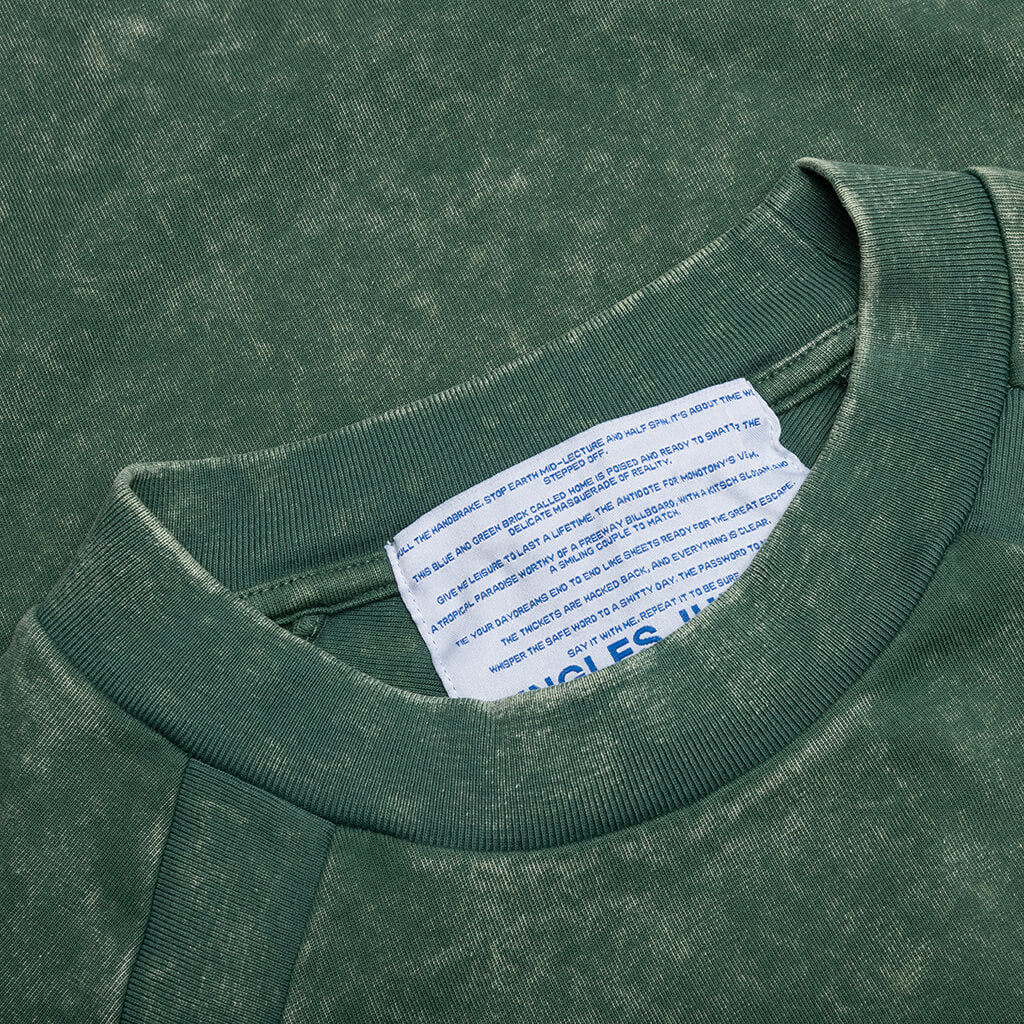Appointment Only Mineral Wash Tee - Washed Green - Image 3