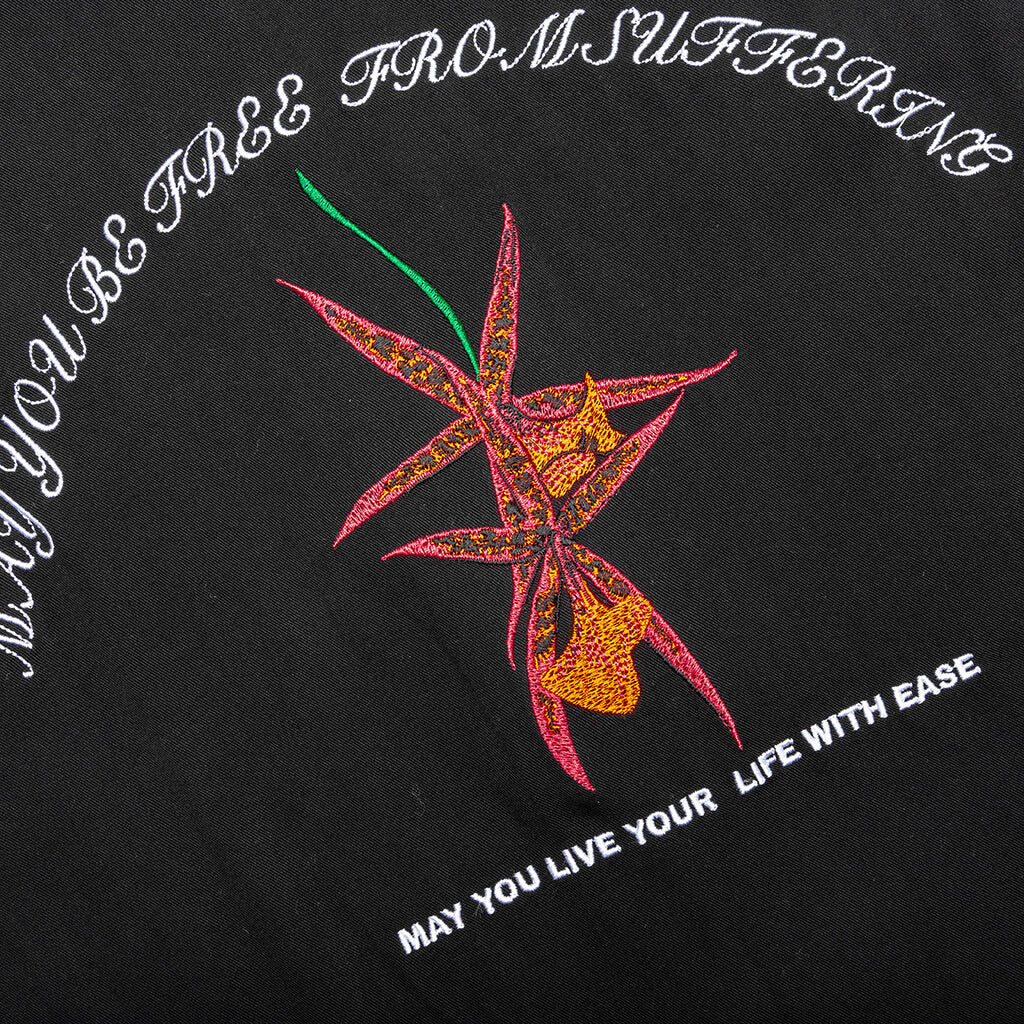 May You Be Safe Button Up - Black - Image 4