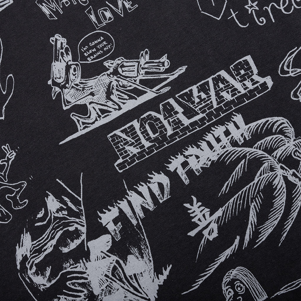 Scribbles Tee - Black - Image 4
