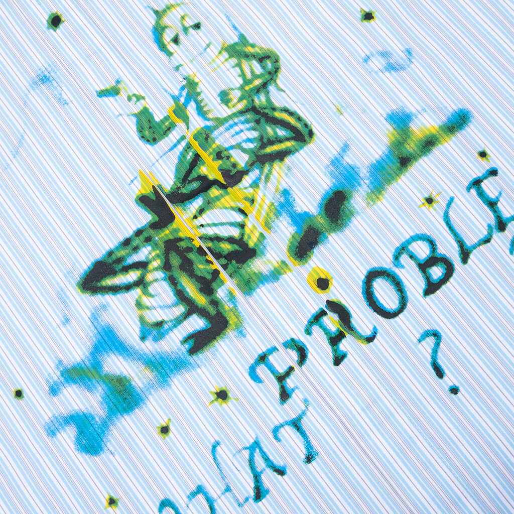 What Problem? Button Up - Blue - Image 3