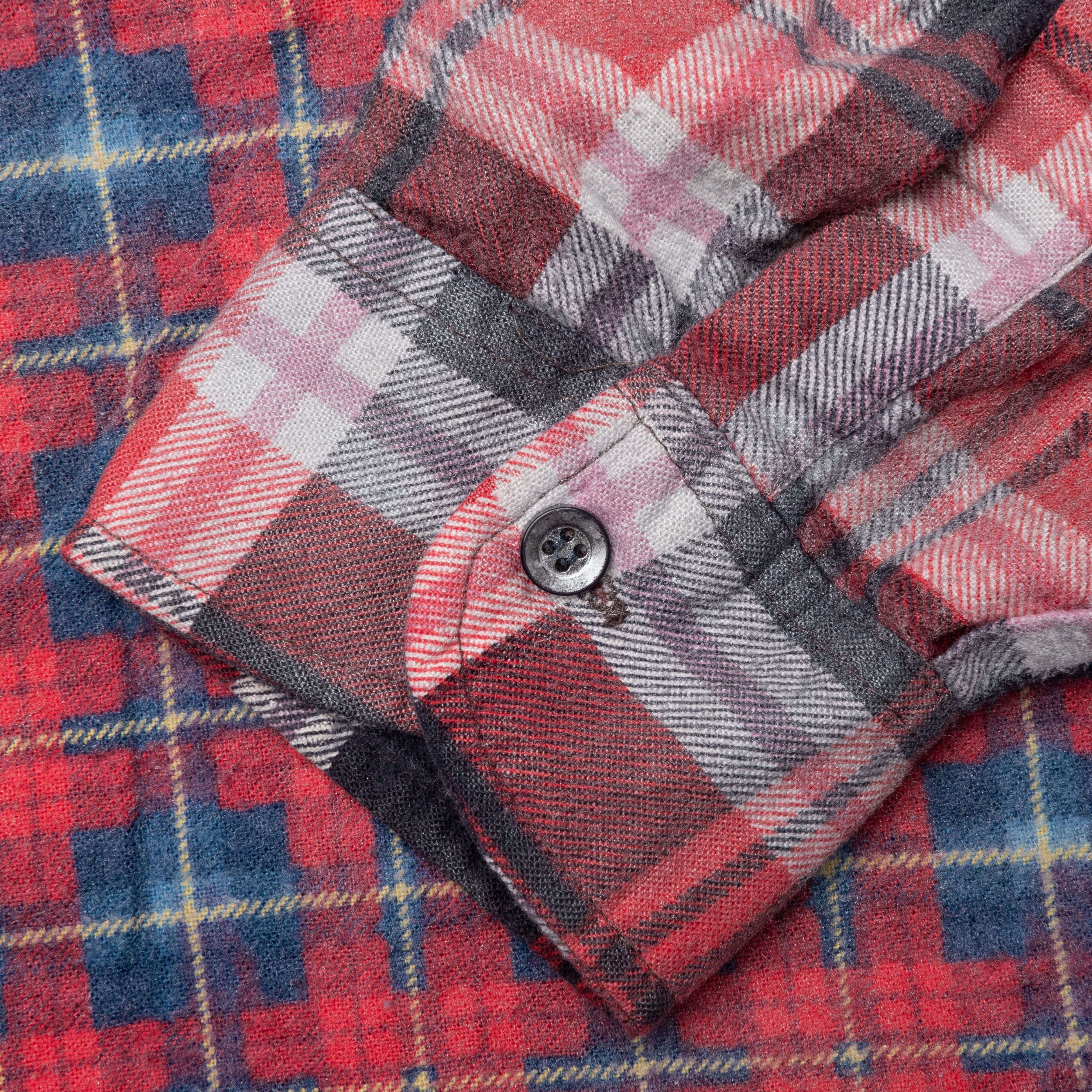 Flannel Shirt 7 Cuts Reflection Shirt - Assorted - Image 4