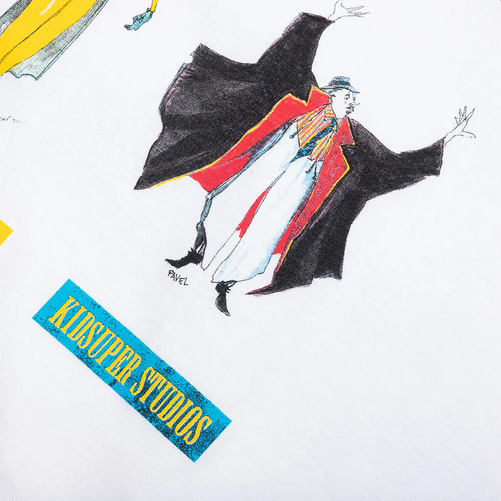 CDS Sketches Tee - White - Image 3