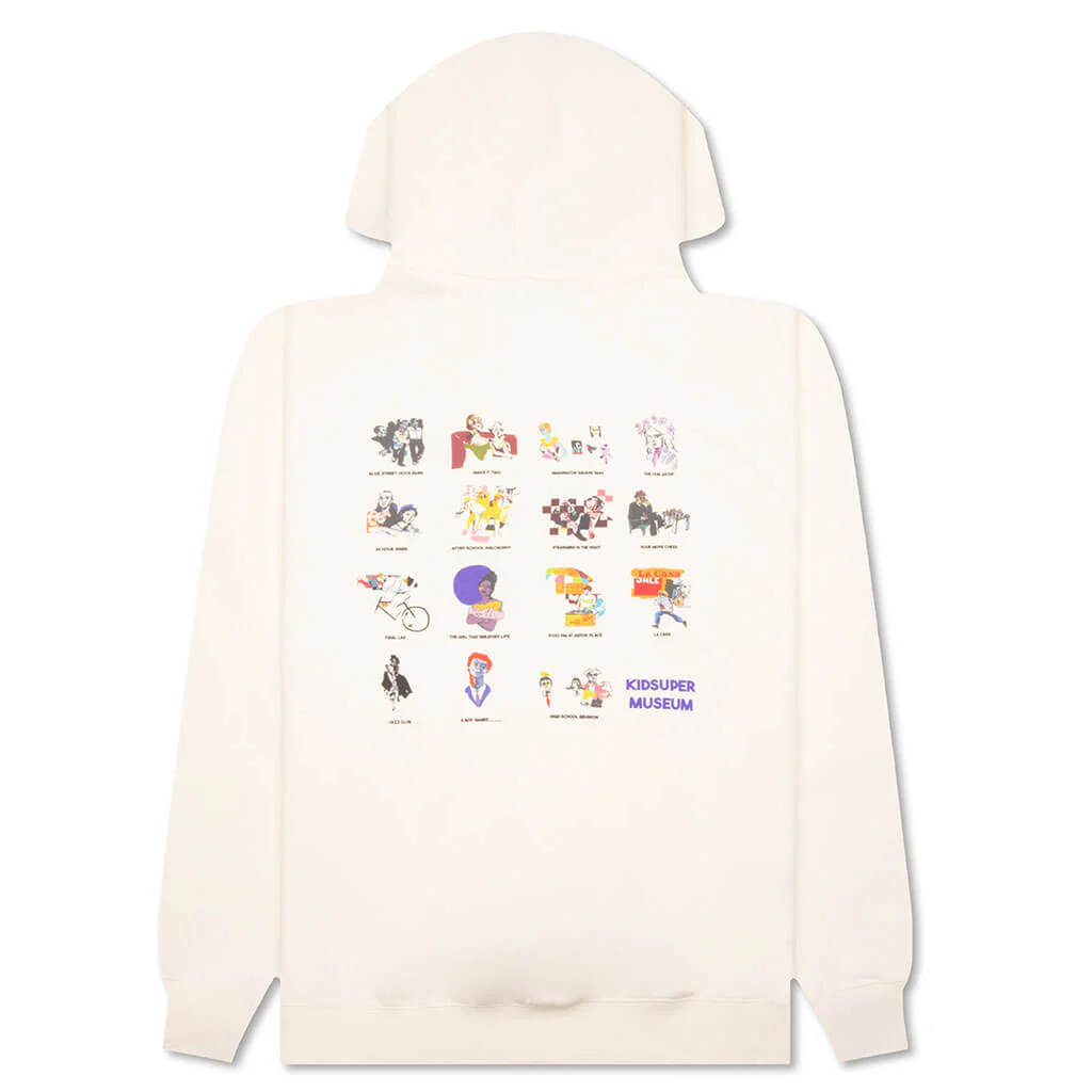 Museum Hoodie - Cream - Image 2