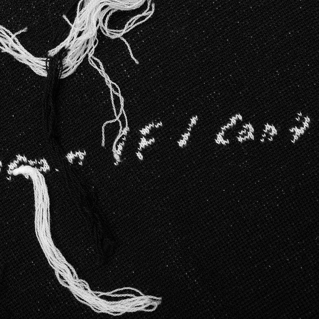 Nahmias x Kodak Black Knit Lyric Crewneck - Black - Image 5