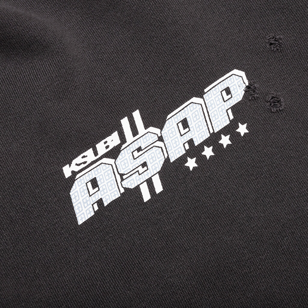 Ksubi x ASAP TyY Biggie Hoodie - Faded Black - Image 5