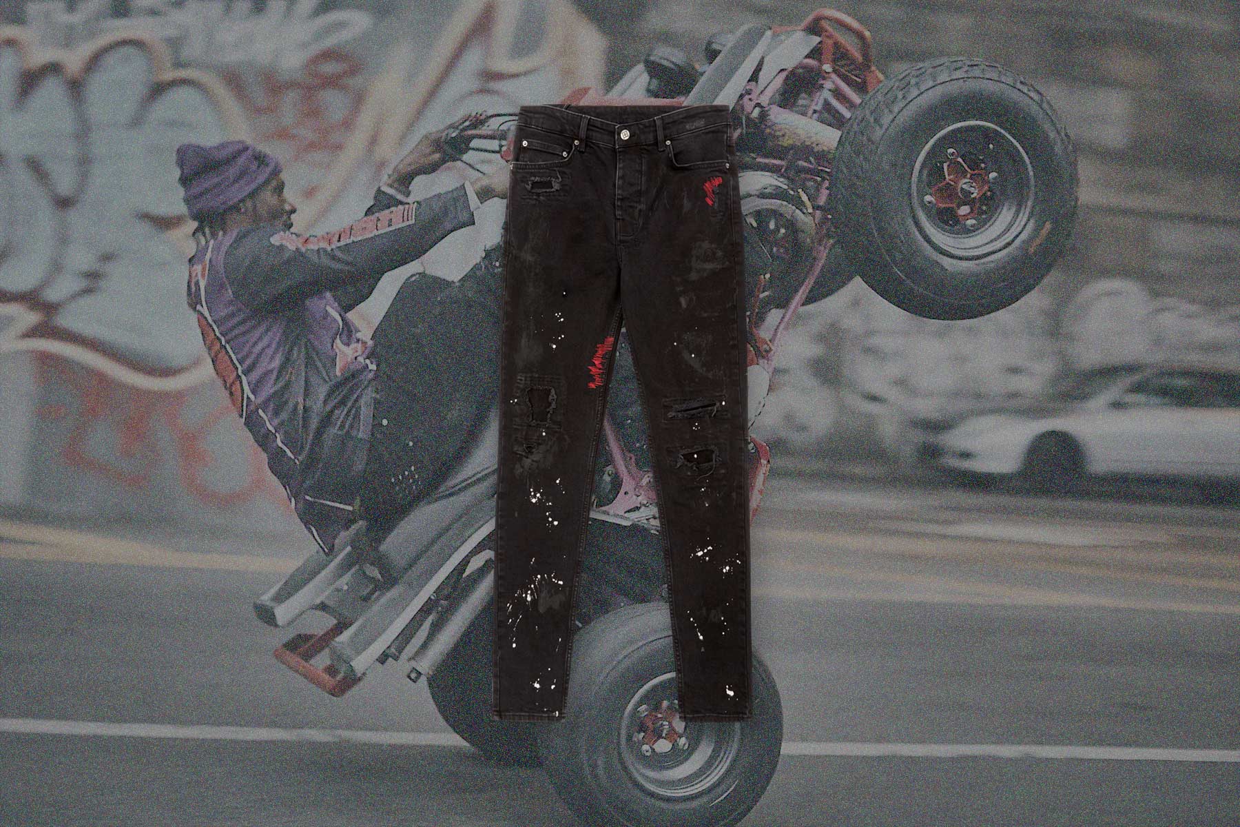 Ksubi x ASAP TyY Chitch Pant - Boneyard - Image 6