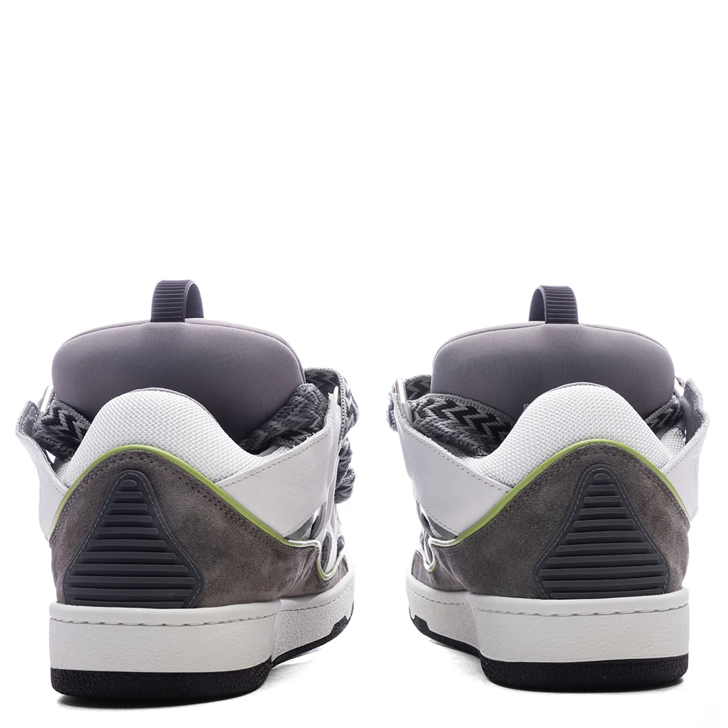 Curb Sneakers - White/Grey - Image 4