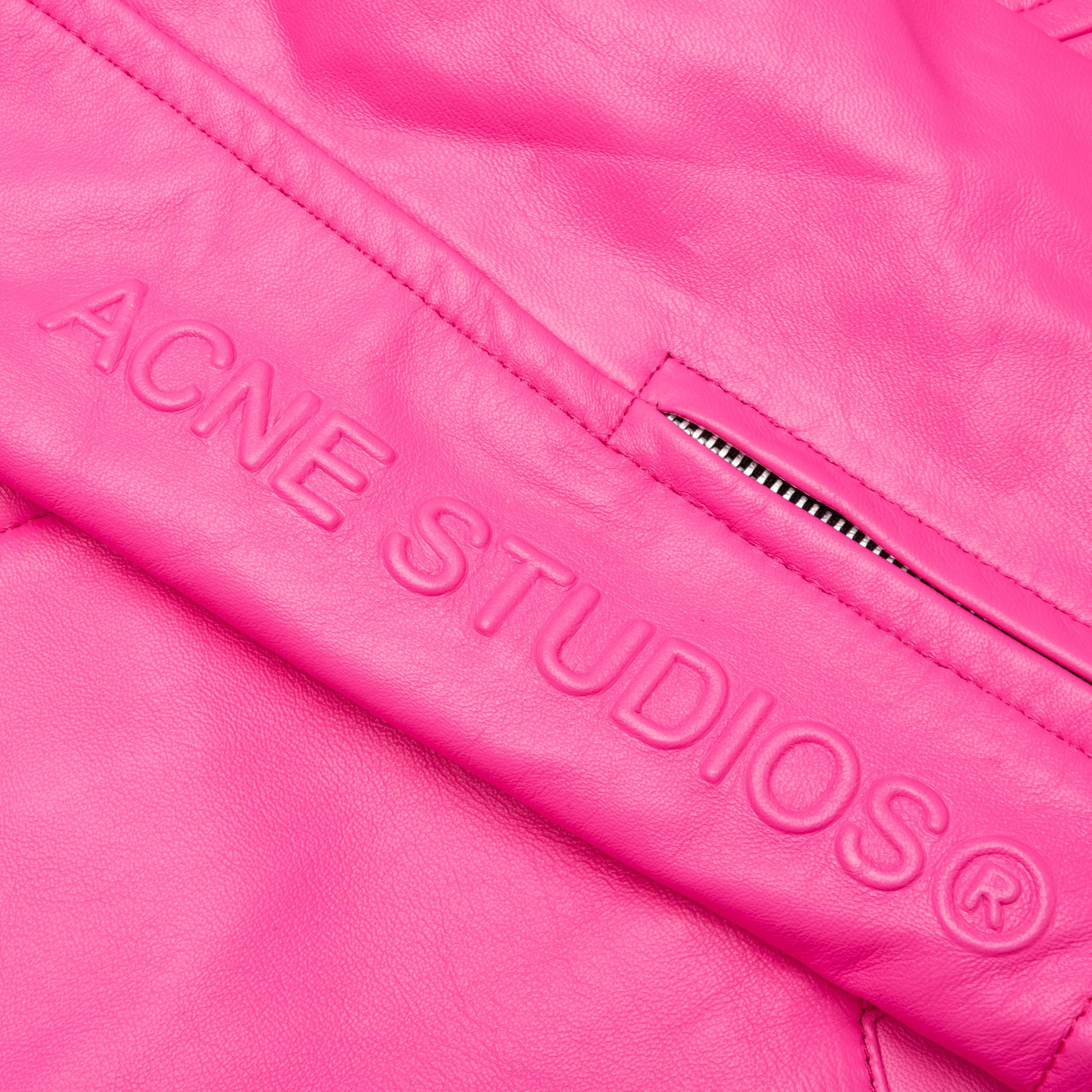 Leather Jacket - Bubble Pink - Image 4