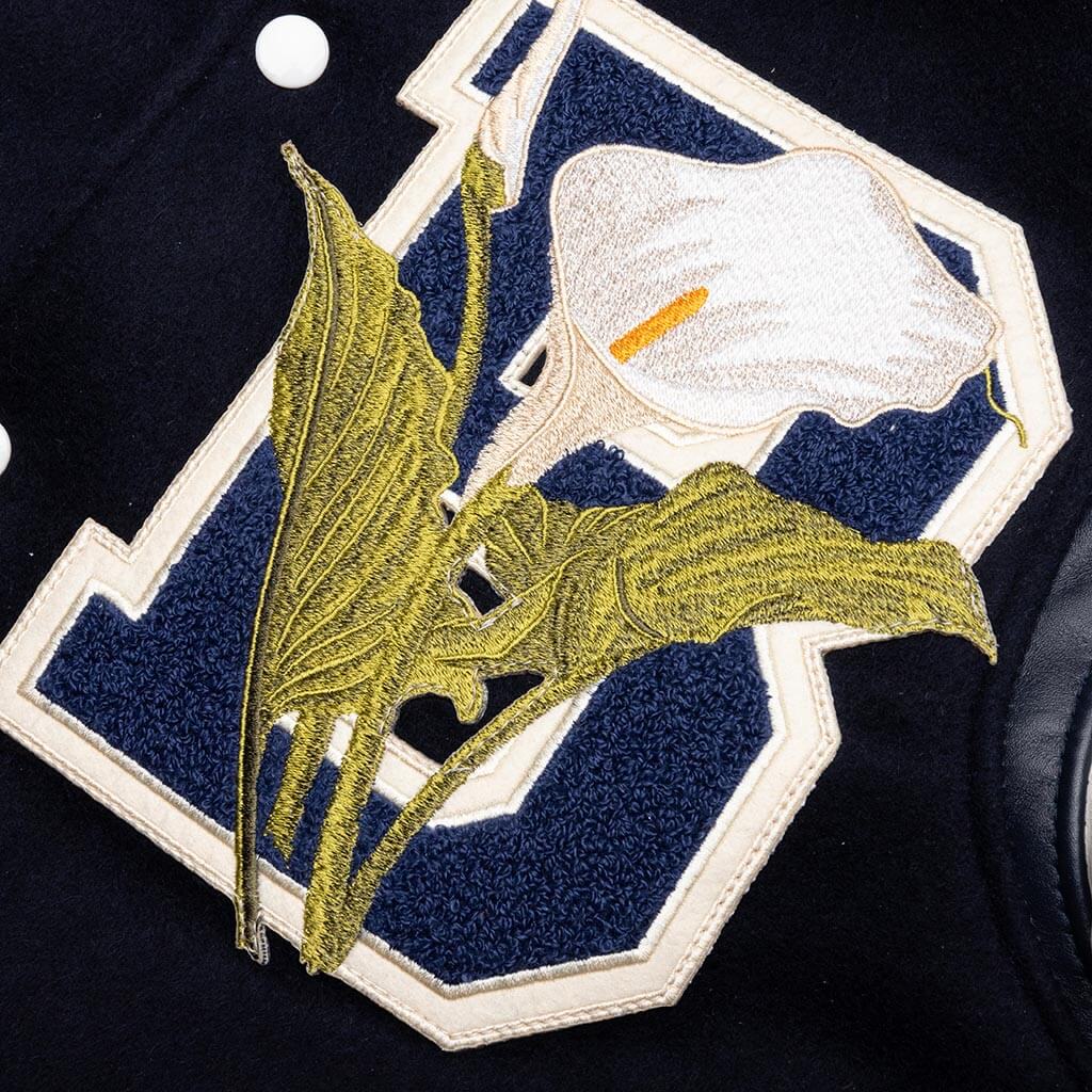 Letterman Jacket - Navy - Image 3