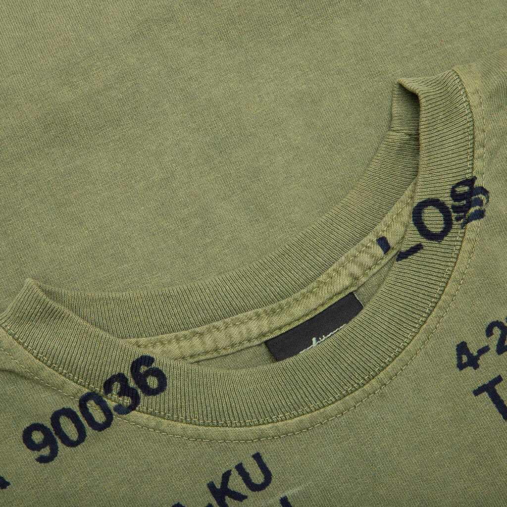Locations Pigment Dyed Tee - Olive - Image 3