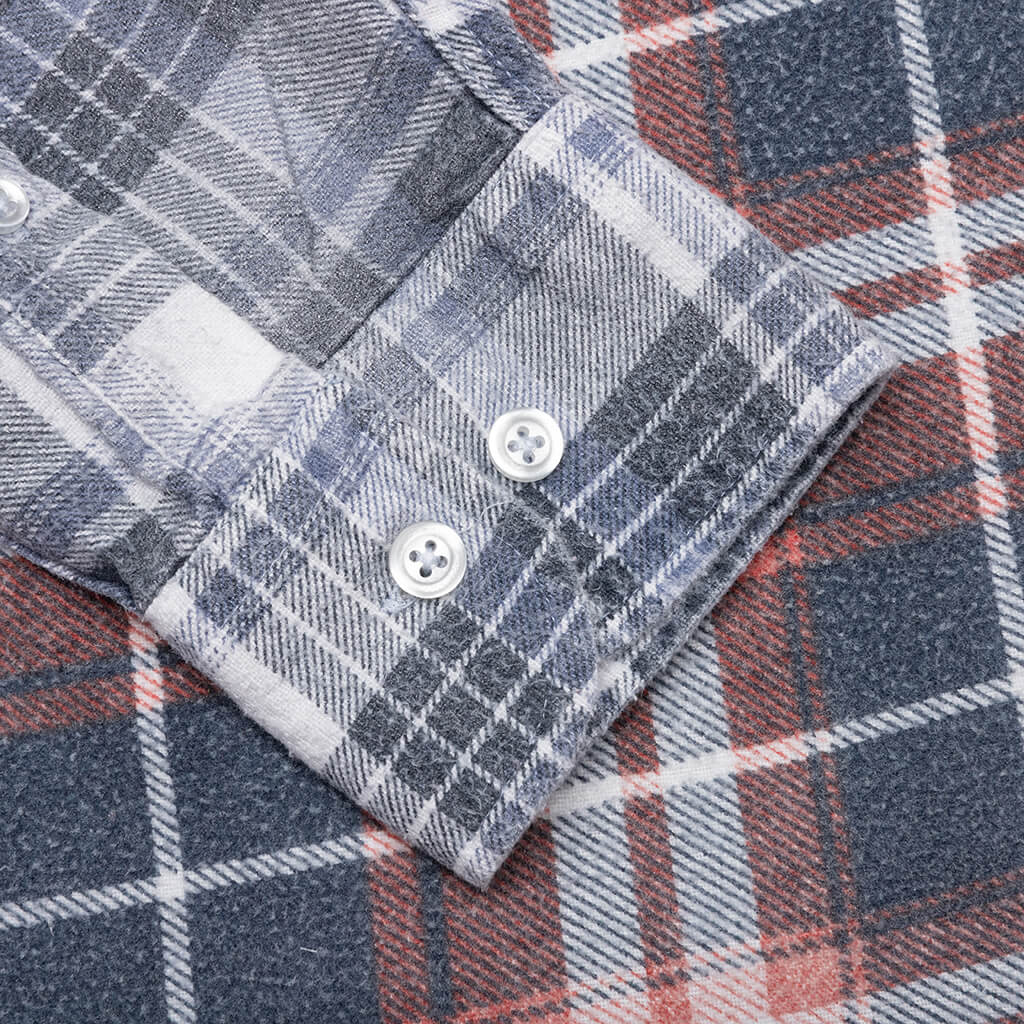 Flannel Shirt 7 Cuts Reflection Shirt - Assorted - Image 5