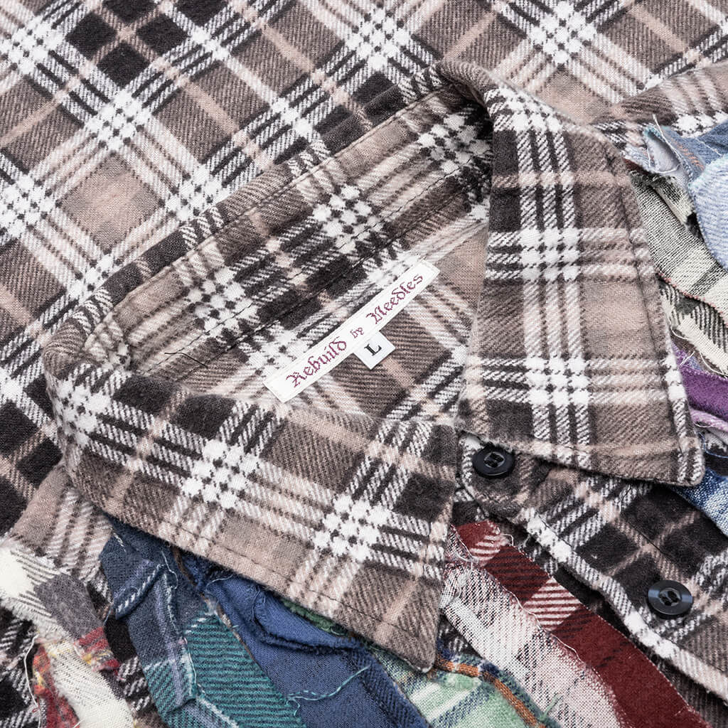 Flannel Shirt Ribbon Shirt - Assorted - Image 3