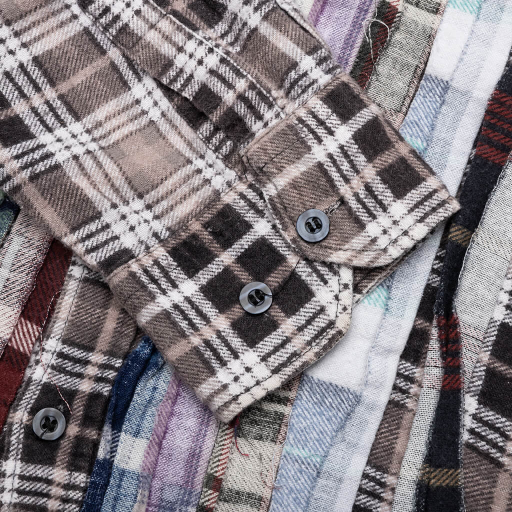 Flannel Shirt Ribbon Shirt - Assorted - Image 5
