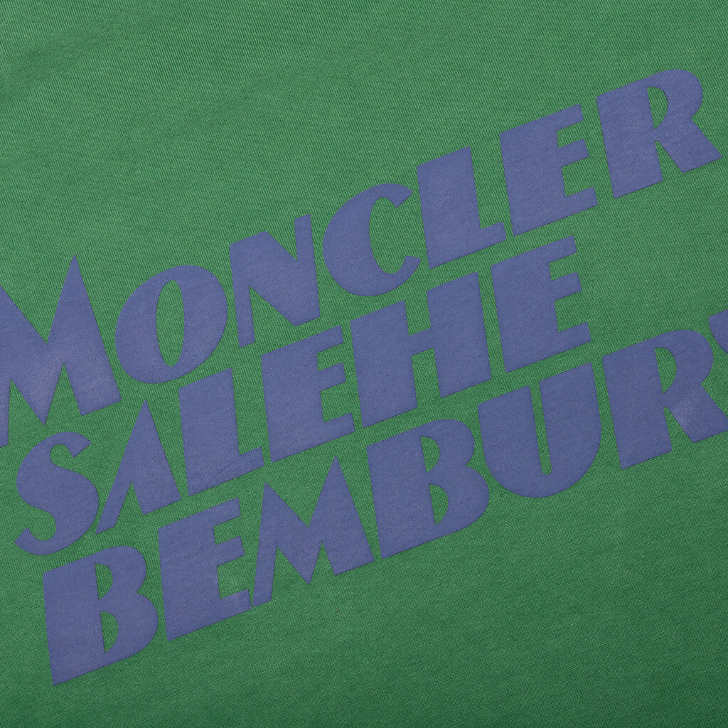 Moncler Genius x Salehe Bembury Logo T-Shirt - Olive - Image 3