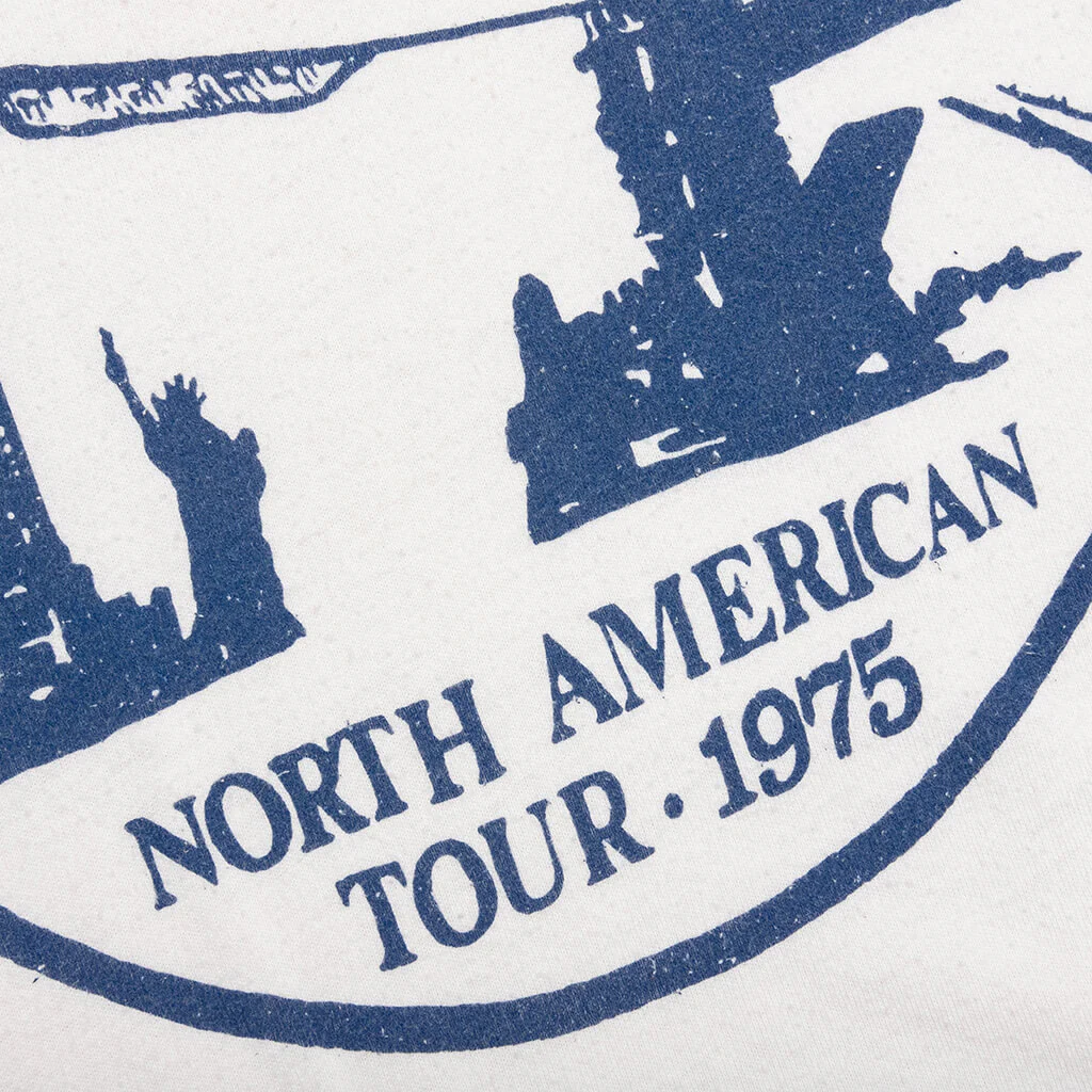 Led Zeppelin '75 Tour Tee - Vintage White - Image 4