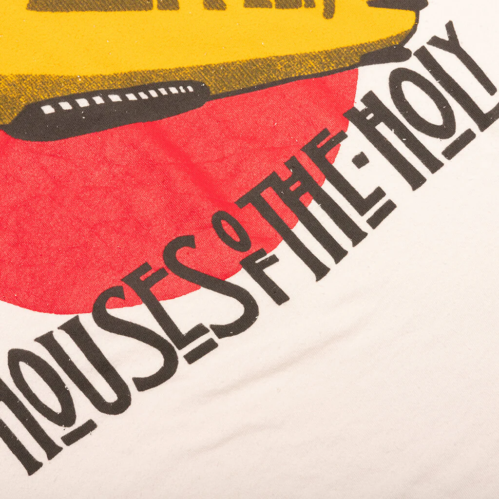 Led Zeppelin Houses of the Holy Crew Tee - Vintage White - Image 4