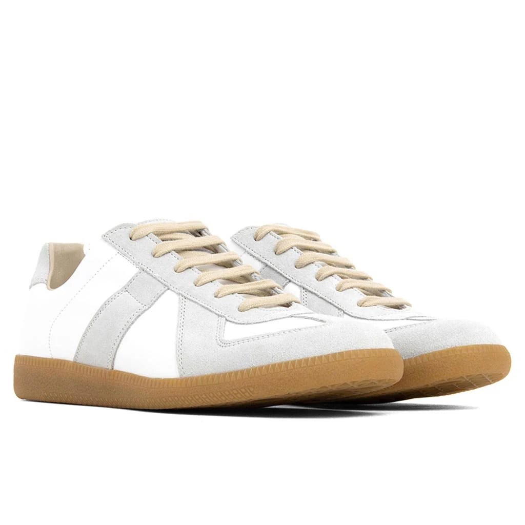 Replica Low Top Calf Skin - White/Grey - Image 2