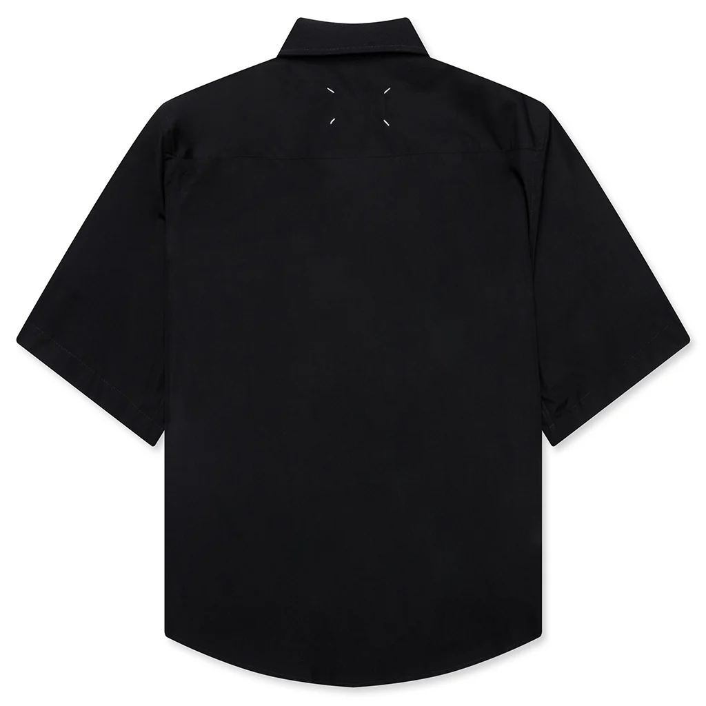 Short-Sleeved Shirt - Black - Image 2
