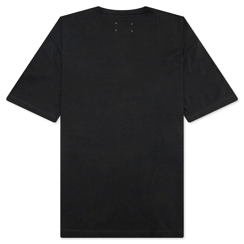Glitch Logo T-Shirt - Washed Black - Image 2