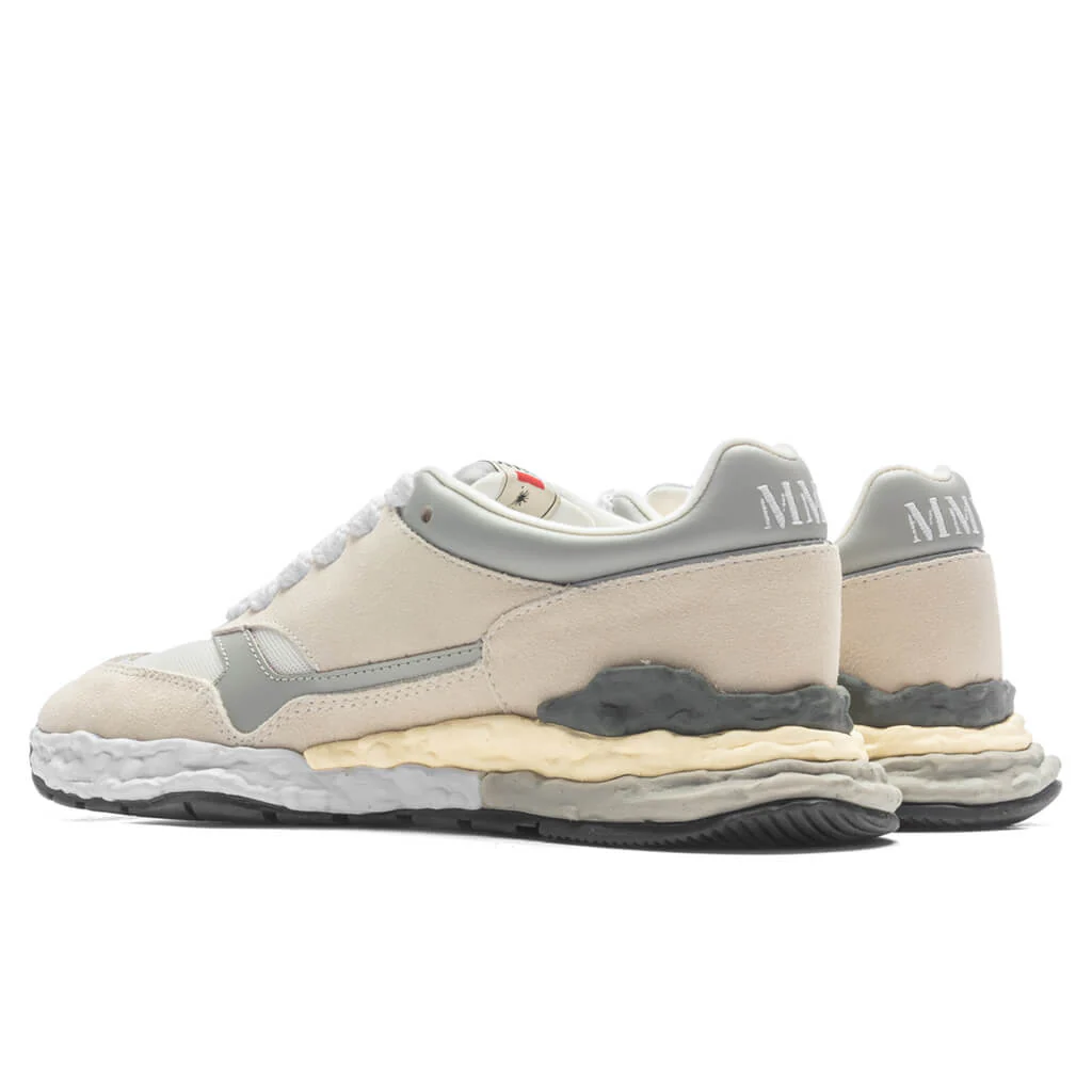 George OG Sole Mix Material Low Top - White - Image 3