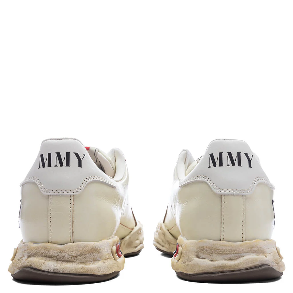 Herbie Low OG Sole Wrinkled Leather - White - Image 4
