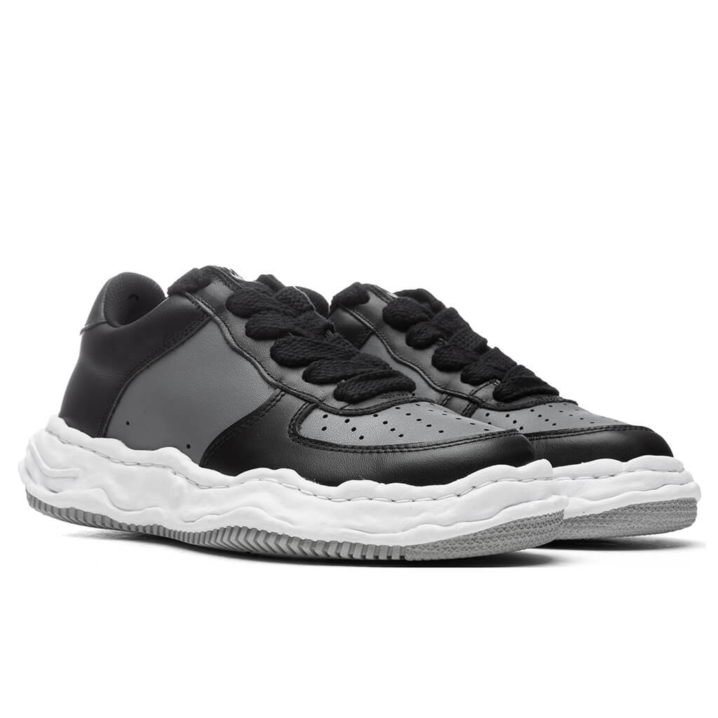 Wayne Low OG Sole Leather Sneaker - Black/Grey - Image 2