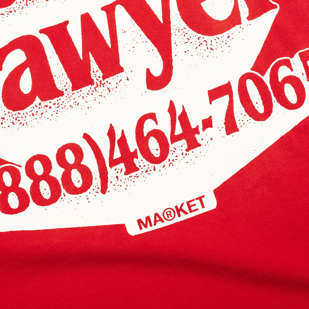 Call My Lawyer 3D T-Shirt - Candy Red - Image 4