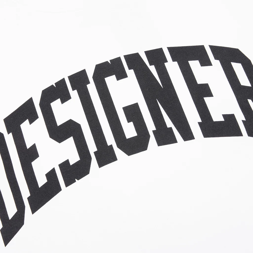 Designer T-Shirt - White - Image 3