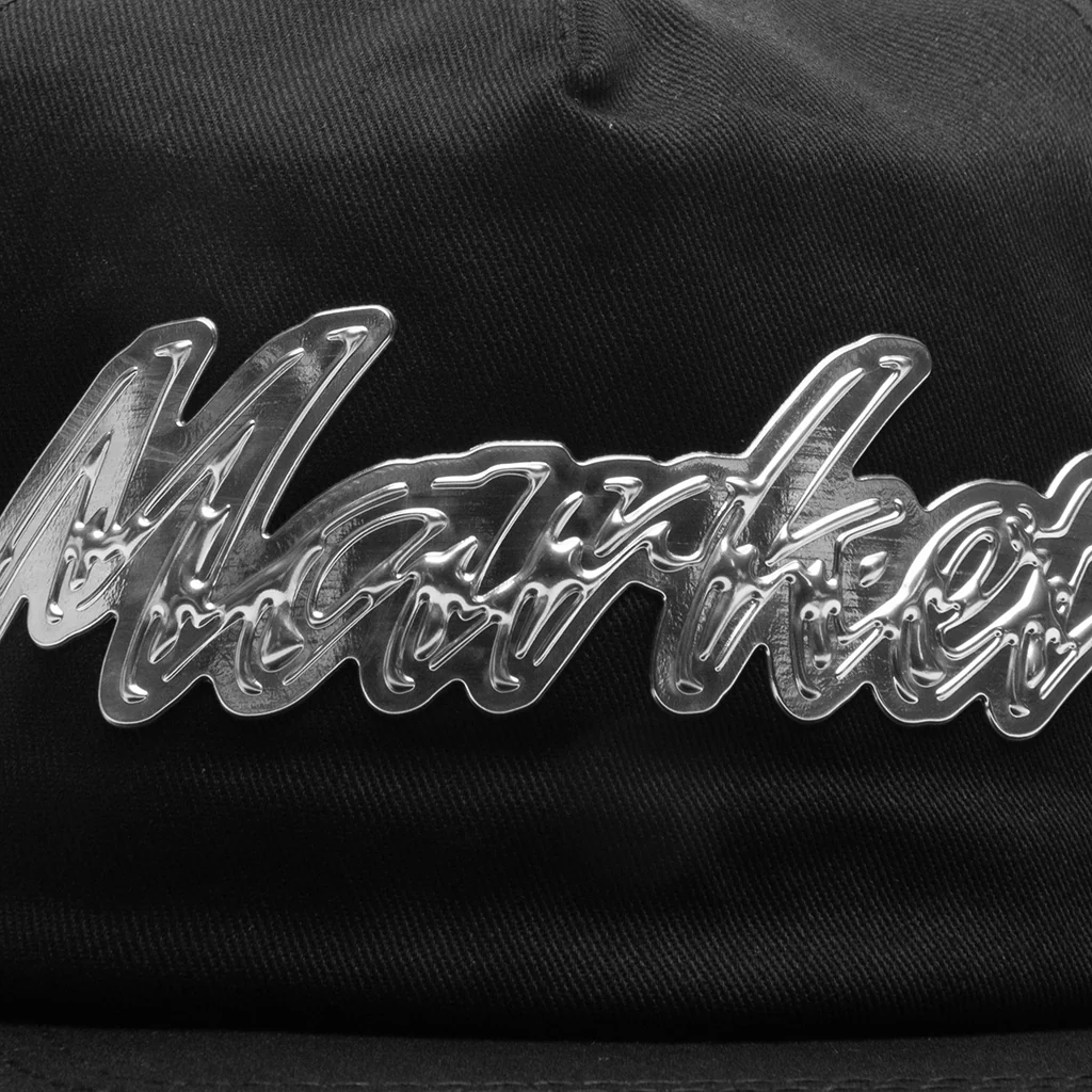 First Or Last 5-Panel Hat - Washed Black - Image 2