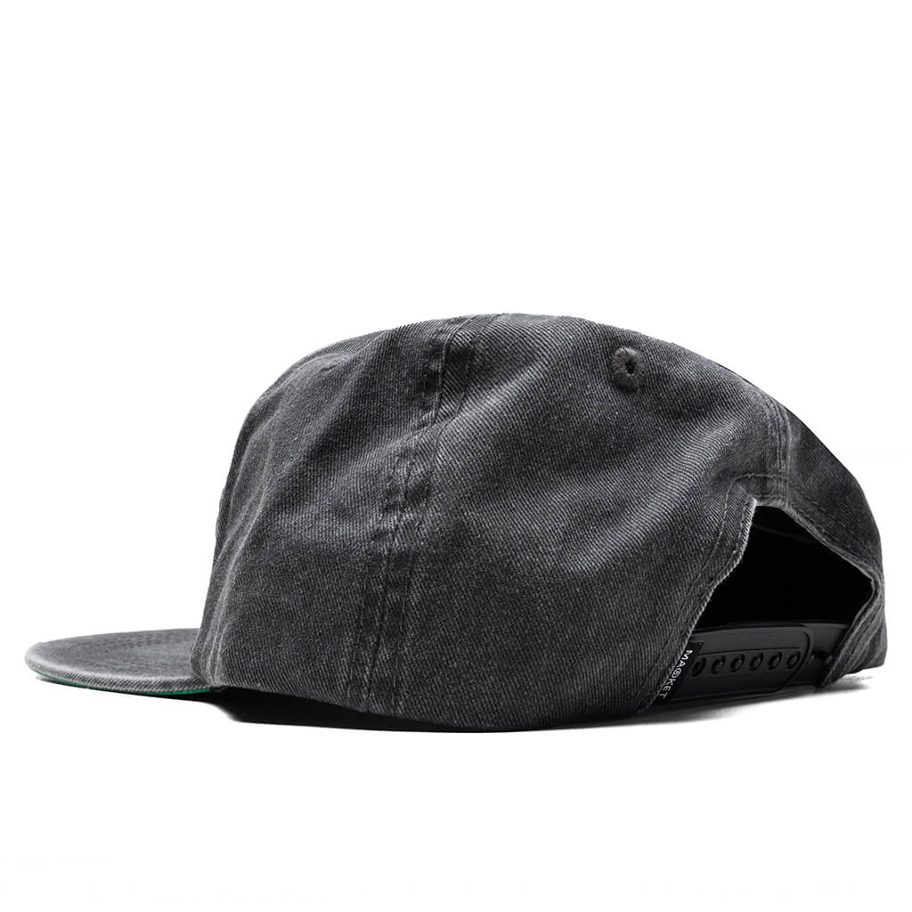 Locally Respected 5-Panel Hat - Black - Image 4