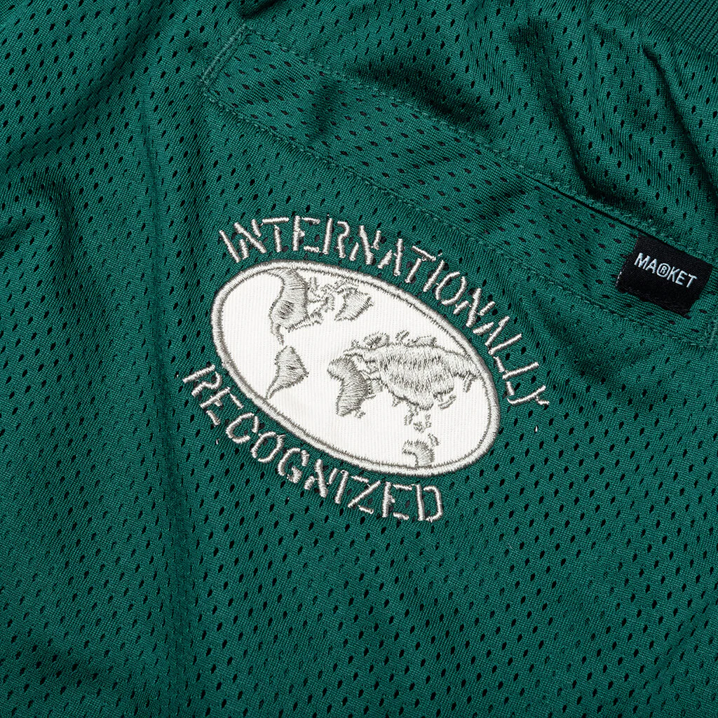 Market International Game Shorts - Deep Emerald - Image 3