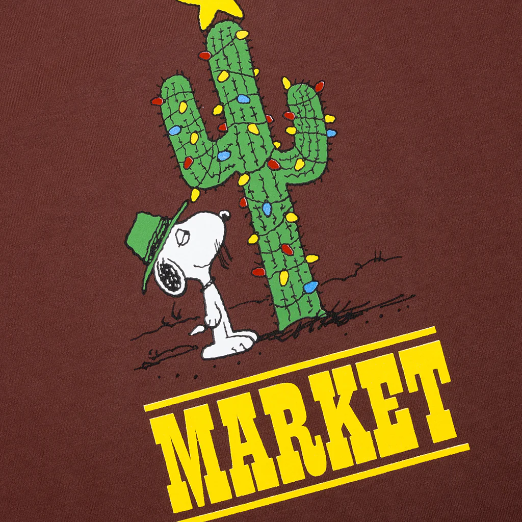 Peanuts Desert Start T-Shirt - Washed Brown - Image 4